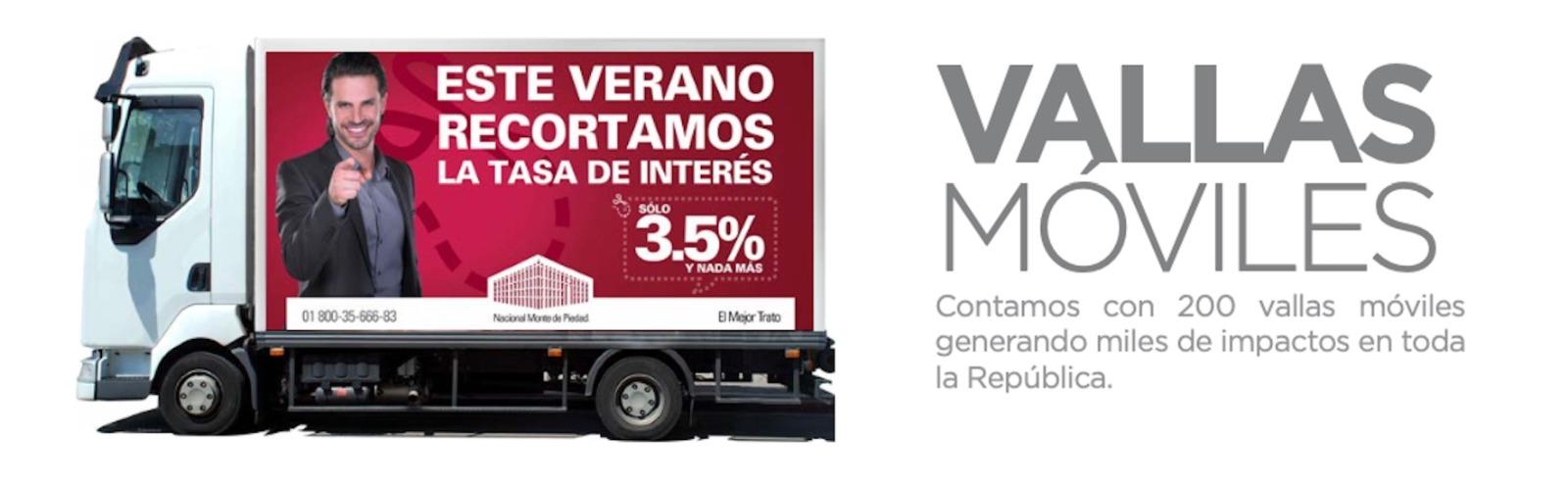 Advertising vehicle with mobile billboard